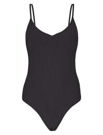Solid Bea Swimsuit Black Becksöndergaard