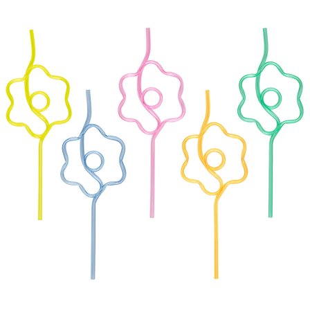 Swirly Straws Sugerør 5-pak