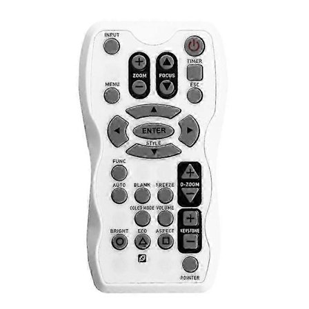 Erstatningsfjernkontroll YT-110 for projektor XJ-A141, XJ-A146, XJ-A241, XJ-A246, XJ-A251, XJ-A256, XJ-M250