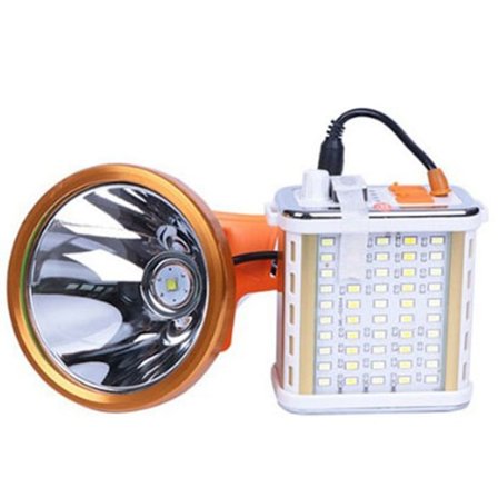 Uppladdningsbar pannlampa, vattentät, delad högpresterande huvud KLB