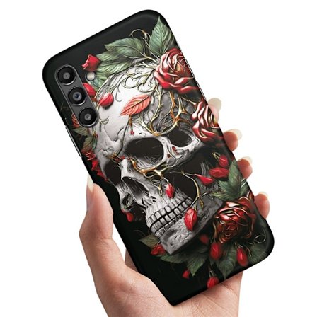 Samsung Galaxy S25 Plus - Skal/Mobilskal Skull Roses
