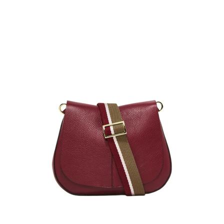 Gianni Chiarini Leather Väska röd, Dam Axelremsväskor, Dam, Storlek: ONE SIZE