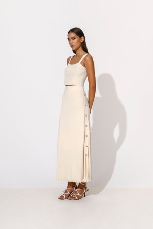 Malina - Noomi midi skirt - M - Vanilla