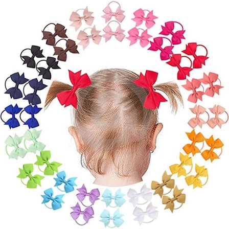 40 st 2 tum Baby Girls Hår Bågar Hår Band Små Hår Spännen