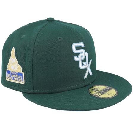 New Era - MLB Groen fitted Cap - Chicago White Sox 59FIFTY World Series Pool & Turf Dark Green Fitted @ Hatstore