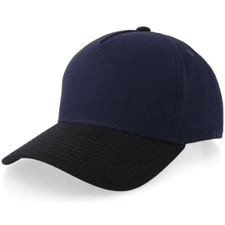 Equip - Blue - adjustable - Cap - Navy/Black Canvas A-frame Adjustable - Hatstore
