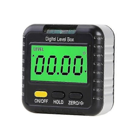 360 graders Mini Digital Vinkelmåler Inclinometer Elektronisk Vinkelboks Magnetisk Base Måler Vinkelmåler Finn Måleverktøy