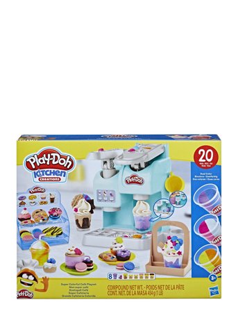 Play Doh | Färgglatt Play-Doh Kitchen Creations-Kafélekset | ONE SIZE