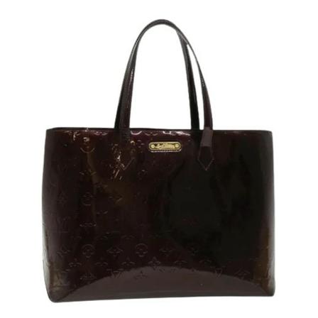 Louis Vuitton Vintage Pre-owned Leather handbags Lilla, Dame Vintage Tasker, Størrelse: ONE Size