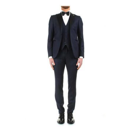 Tagliatore, Efbr 15A0106Uez 270 Elegant suit Blauw, Heren, Maat:XS