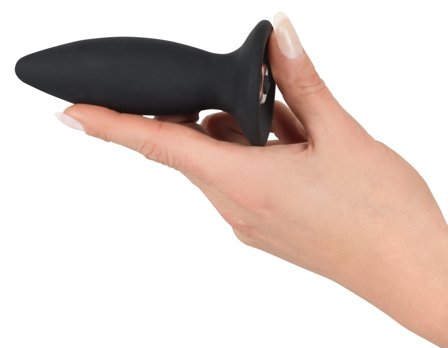 Black Velvets: Genopladelig analplug - Small