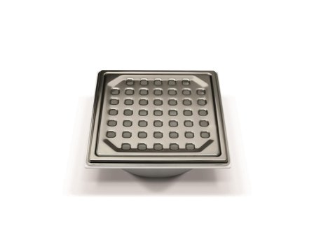 Jafo 7133897 Klinkerpaket 155 x 155 mm, syrafast stål, Inomhusavlopp