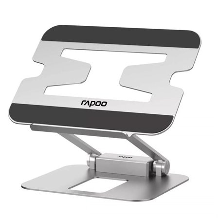 Rapoo UCS-5001 kannettavan tietokoneen jalusta, jossa on magneettinen 5-in-1 USB-C-keskitin ja 100W PD-läpivienti