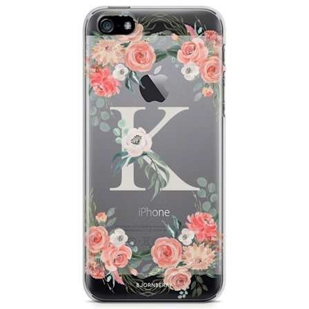 Bjornberry iPhone 5/5S/SE TPU Skal - Monogram K