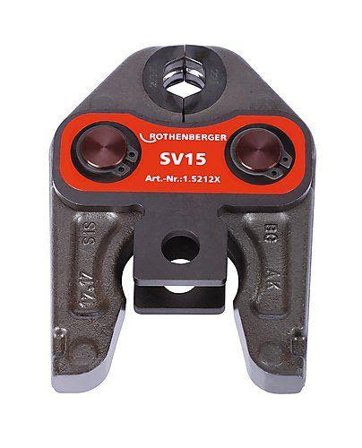 Rothenberger Standard Pressbakke sett, SV-profil, VVS-utstyr