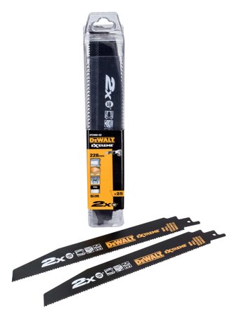 Dewalt DT2492-QZ Bajonetsavklinger 228 mm, stk. 25, Maskintilbehør & forbrugsvarer