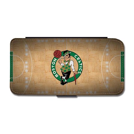 NBA Boston Celtics iPhone 13 Pro Flip Mobilfodral