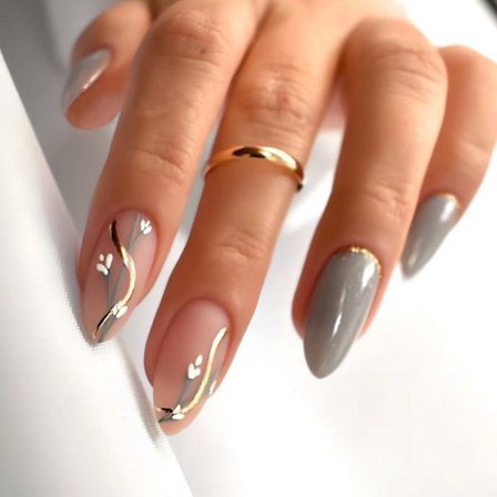 Almond Fake Nails False Nail 1 1