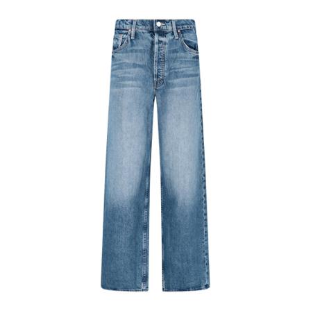 Mother, Wide Jeans Blauw, Dames, Maat:W28