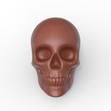 Skull Silikon Cak Form Gör själv Bakning Choklad Form Halloween Skull Cak