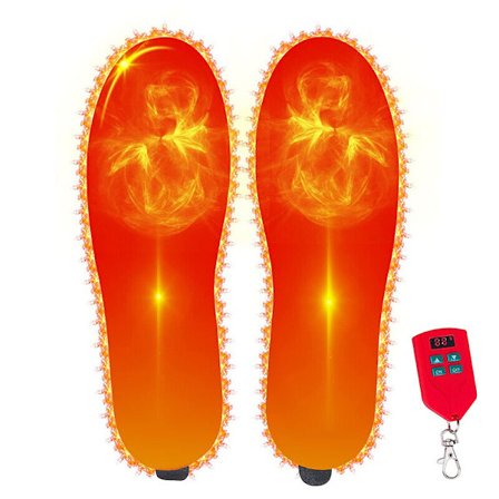 Winna Rechargeable Electric Heat Shoe Insoles with Remote Control Foot Warmer