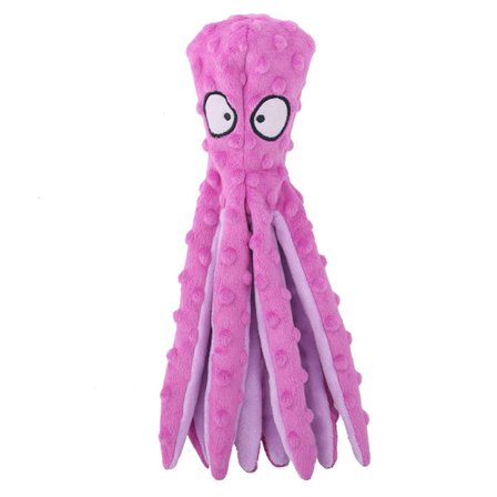 Pet Plush Octopus (lila)