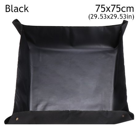 Hagematte Planting Matte SVART 75X75CM