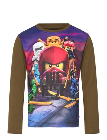 LEGO kidswear Lwtaffy 613 - T-Shirt L/S - Brown - 122