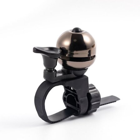 Polkupyörän kello Retro Bells MUSTA