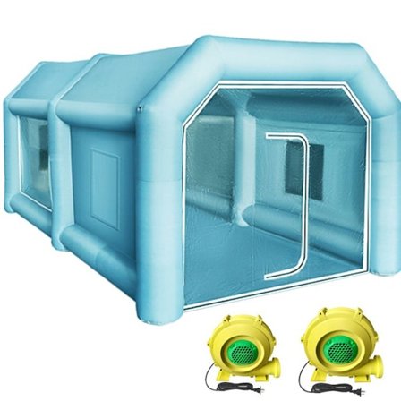 Oppustelig telt - DUOKU - Tilpasset telt - Oxford 210D stof - 2 blæsere - 4 x 2,5 x 2,2 m