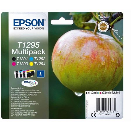 EPSON Bläckpatron C13T12954012 4-färger - Lyreco - Toner och bläck - Bläckpatroner - Bläckpatroner Epson