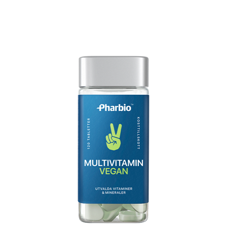 Pharbio Multivitamin Vegan 120 tabletter