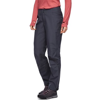 Black Diamond Liquid Point pants regnbyxor (dam)