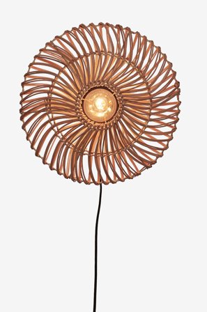 Good&Mojo - Seinäplafondi pieni Zanzibar - Luonnonväri - Seinävalaisimet - - Homeroom