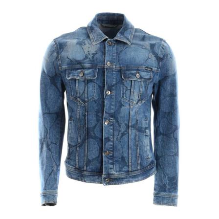 Dolce & Gabbana - Jeansjackor - Blå - Herr - Storlek: S, Herr, Storlek: S