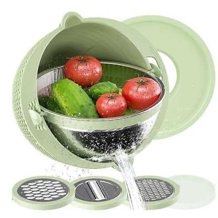 4-i-1 Dørslag med Blandebollesett - Sil for kjøkken