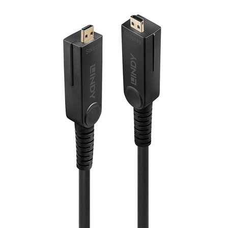 Lindy HDMI-kabel - HDMI / DVI - 50 m