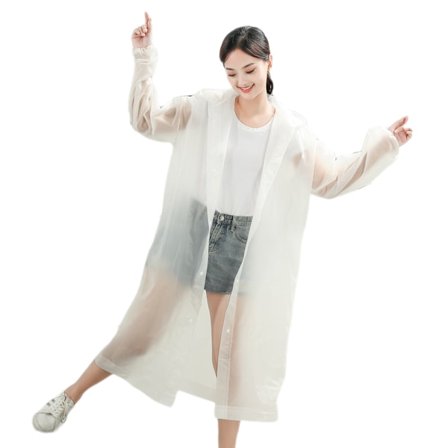 Sateenkaari Takki Vedenpitävä Sateenvarjo Poncho Huppuinen Uusiokäyttöinen Unisex Miehet Naiset Kevyt Selkeä Sateenvarustus