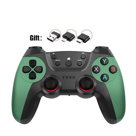 Series Color: 2 Multifunksjonell Trådløs USB 2.4G Spillkontroller for PC/Laptop/Android/PC360/TV-boks/Spillboks/Linux/PS3 Plug Type for PC/Laptop/A