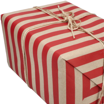 Gavepapir Classic Red Striper