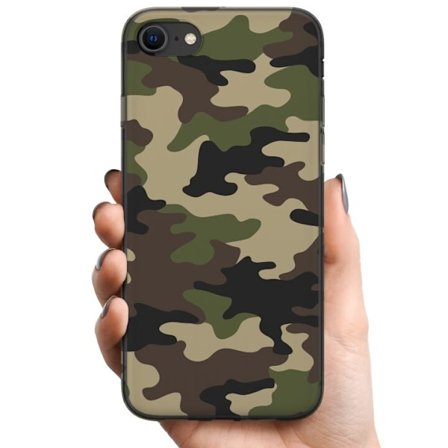 Kompatibel Mobilcover til Apple iPhone 7 Skov camo