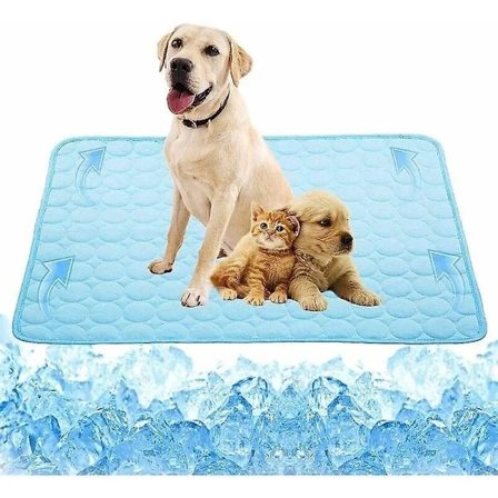 (pow yeah!)Jääsilkki Viileä Tyyny Lemmikkimatto Kissa ja Koira Kesä Sohvan Tyyny (XL 10070cm)