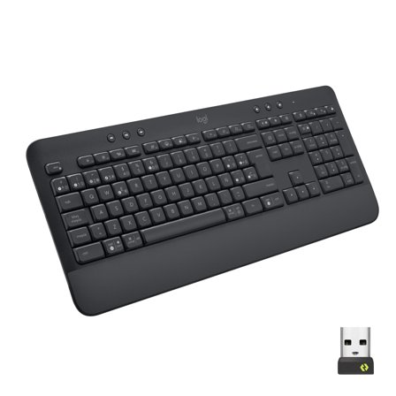 Logitech Signature K650 - tastatur - QWERTY - Spansk - grafitt Inn-enhet