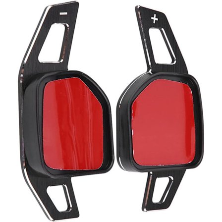 Växelpaddlar i aluminium för bil, 1 par, förlängningar till växelpaddlar på ratt, för A1 A3 - Q5 Q7