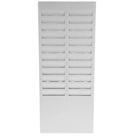 24 Slots Metalbakke Tidskortlomme Badge Rack Holder Tidskort Rack 24 Slot Hul Kort Rack