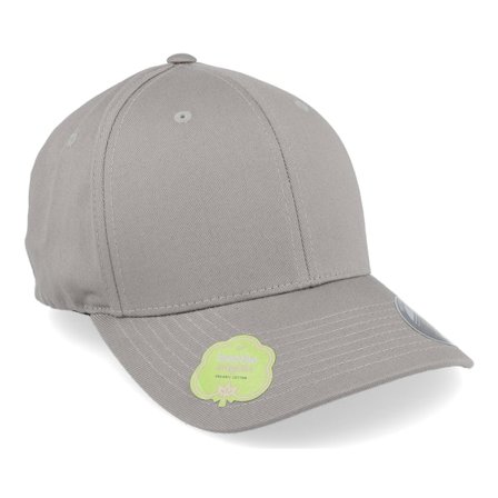 Flexfit - Grey flexfit Czapka Z Daszkiem - Organic Cotton Palegrey Flexfit @ Hatstore