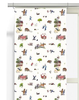 Panellängd Emil i Katthult 2-Pack Vit - Arvidssons Textil