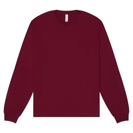 Bella + Canvas Unisex Vuxen Kraftig Boxig Långärmad T-shirt