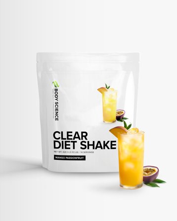Body Science Clear Diet Shake - Mango Passionfruit - 420g