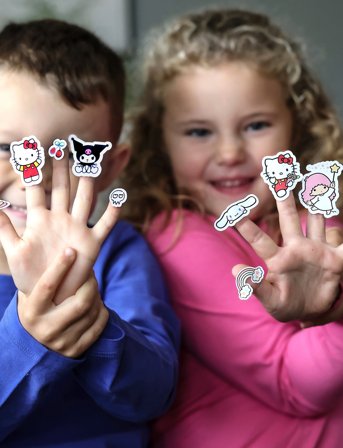 Hello Kitty Hello Kitty Klistermärken - Multi/patterned - ONE SIZE